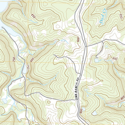 United States Geological Survey Avant SW, OK (2022, 24000-Scale) digital map