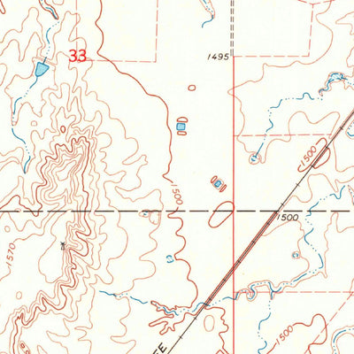 United States Geological Survey Avard, OK (1969, 24000-Scale) digital map