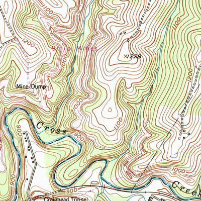 United States Geological Survey Avella, PA (1954, 24000-Scale) digital map