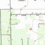 United States Geological Survey Avena, CA (1952, 24000-Scale) digital map