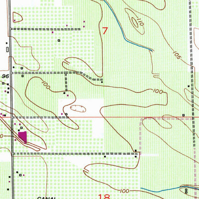 United States Geological Survey Avena, CA (1952, 24000-Scale) digital map
