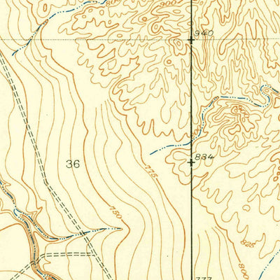 United States Geological Survey Avenal, CA (1950, 24000-Scale) digital map