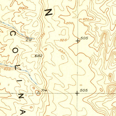 United States Geological Survey Avenal Gap, CA (1950, 24000-Scale) digital map
