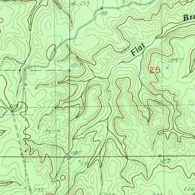 United States Geological Survey Avent, MS (1982, 24000-Scale) digital map
