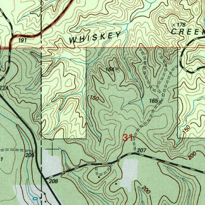 United States Geological Survey Avent, MS (2000, 24000-Scale) digital map