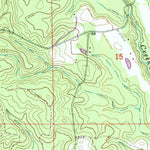 United States Geological Survey Avera, MS (1964, 24000-Scale) digital map
