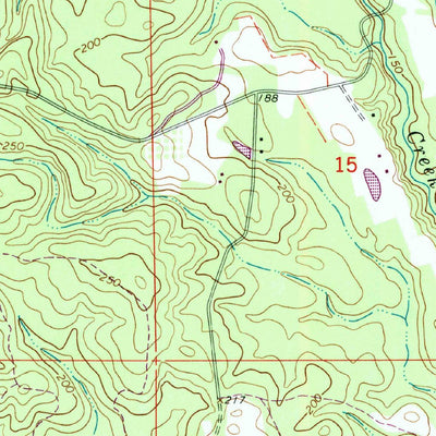 United States Geological Survey Avera, MS (1964, 24000-Scale) digital map
