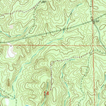 United States Geological Survey Avera, MS (1964, 24000-Scale) digital map