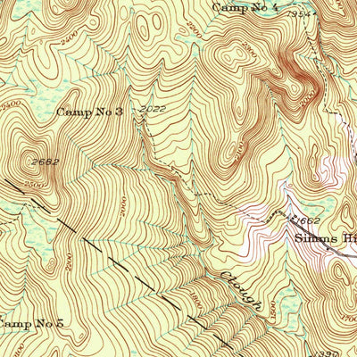 United States Geological Survey Averill, VT-NH (1953, 62500-Scale) digital map