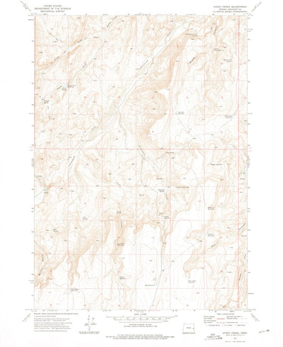 United States Geological Survey Avery Creek, OR (1972, 24000-Scale) digital map