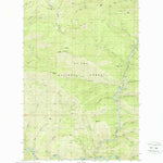 United States Geological Survey Avery, ID (1988, 24000-Scale) digital map