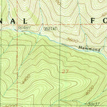 United States Geological Survey Avery, ID (1988, 24000-Scale) digital map