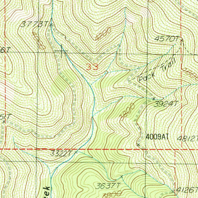 United States Geological Survey Avery, ID (1988, 24000-Scale) digital map