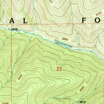 United States Geological Survey Avery, ID (1995, 24000-Scale) digital map