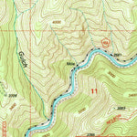 United States Geological Survey Avery, ID (1995, 24000-Scale) digital map