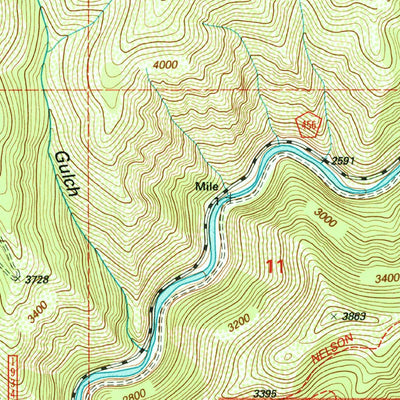 United States Geological Survey Avery, ID (1995, 24000-Scale) digital map