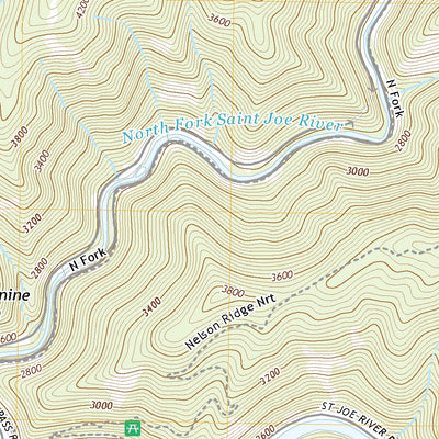 United States Geological Survey Avery, ID (2020, 24000-Scale) digital map