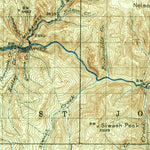 United States Geological Survey Avery, ID-MT (1914, 125000-Scale) digital map