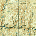 United States Geological Survey Avery, ID-MT (1914, 125000-Scale) digital map