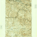 United States Geological Survey Avery, ID-MT (1917, 125000-Scale) digital map