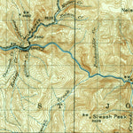United States Geological Survey Avery, ID-MT (1917, 125000-Scale) digital map