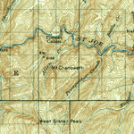 United States Geological Survey Avery, ID-MT (1917, 125000-Scale) digital map