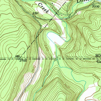 United States Geological Survey Avilton, MD-PA (1947, 24000-Scale) digital map