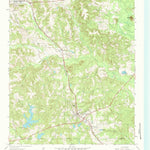 United States Geological Survey Avinger, TX (1962, 24000-Scale) digital map