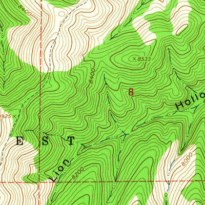 United States Geological Survey Avintaquin Canyon, UT (1962, 24000-Scale) digital map