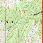 United States Geological Survey Avintaquin Canyon, UT (1996, 24000-Scale) digital map