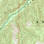 United States Geological Survey Avintaquin Canyon, UT (1996, 24000-Scale) digital map