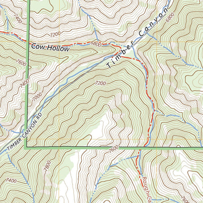 United States Geological Survey Avintaquin Canyon, UT (2023, 24000-Scale) digital map