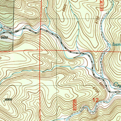 United States Geological Survey Avis, NM (2004, 24000-Scale) digital map