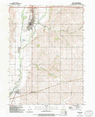 United States Geological Survey Avoca, IA (1994, 24000-Scale) digital map