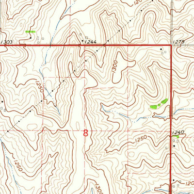 United States Geological Survey Avoca NW, IA (1963, 24000-Scale) digital map