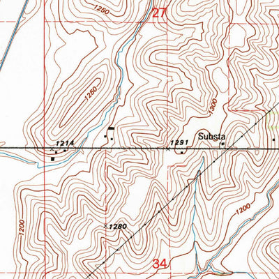United States Geological Survey Avoca NW, IA (1994, 24000-Scale) digital map