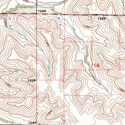 United States Geological Survey Avoca NW, IA (1994, 24000-Scale) digital map