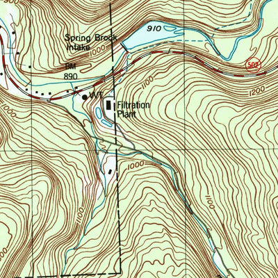 United States Geological Survey Avoca, PA (1999, 24000-Scale) digital map