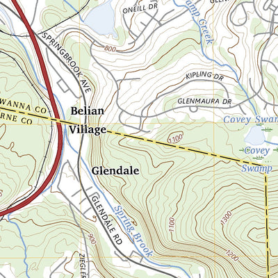 United States Geological Survey Avoca, PA (2023, 24000-Scale) digital map