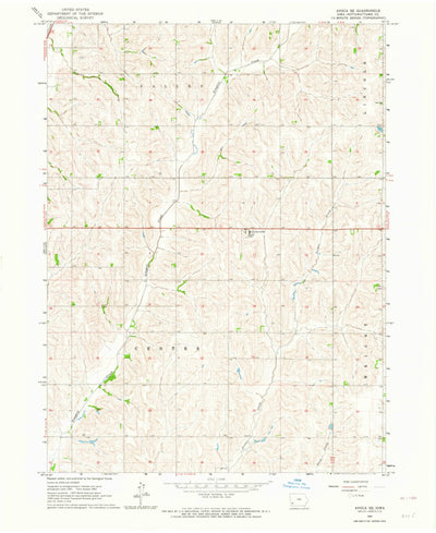 United States Geological Survey Avoca SE, IA (1963, 24000-Scale) digital map
