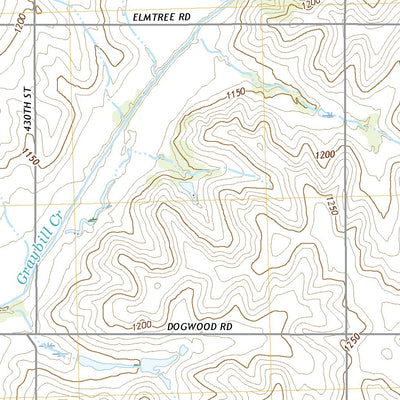 United States Geological Survey Avoca SE, IA (2022, 24000-Scale) digital map