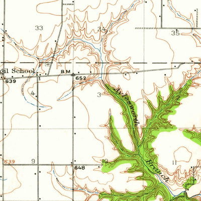 United States Geological Survey Avon, IL (1944, 62500-Scale) digital map