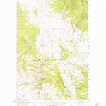 United States Geological Survey Avon, MT (1958, 62500-Scale) digital map
