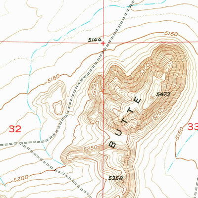 United States Geological Survey Avon NW, UT (1951, 24000-Scale) digital map