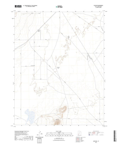 United States Geological Survey Avon NW, UT (2023, 24000-Scale) digital map