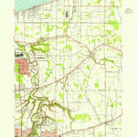 United States Geological Survey Avon, OH (1953, 24000-Scale) digital map