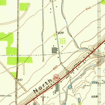 United States Geological Survey Avon, OH (1953, 24000-Scale) digital map