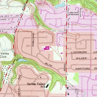 United States Geological Survey Avon, OH (1963, 24000-Scale) digital map