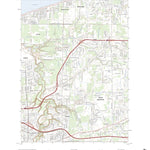United States Geological Survey Avon, OH (2023, 24000-Scale) digital map