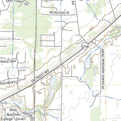 United States Geological Survey Avon, OH (2023, 24000-Scale) digital map
